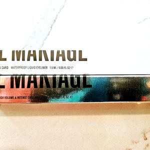 Il Makiage Icon High Volume & Intense Curling Mascara & Black Eyeliner NIB